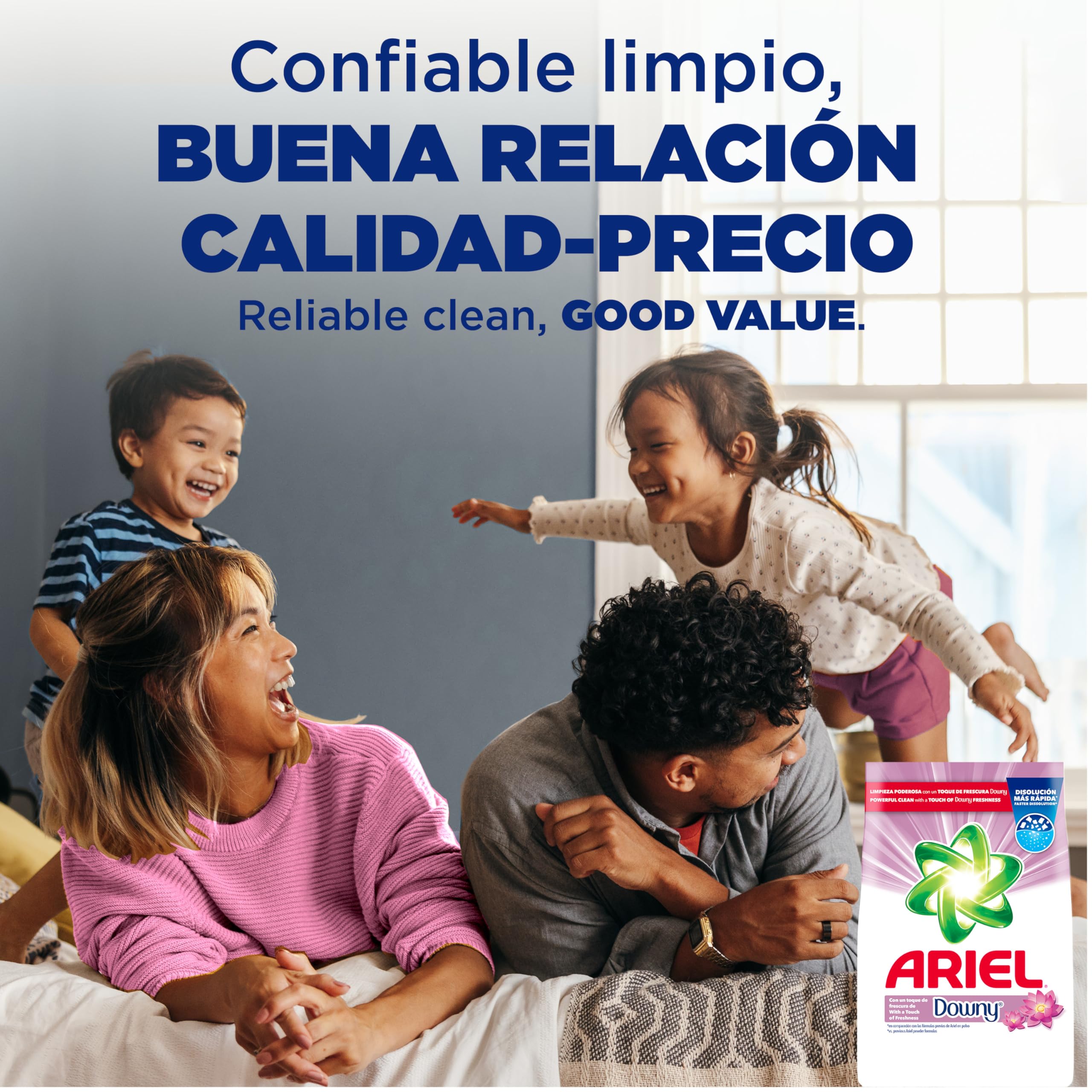 Ariel, with a Touch of Downy Freshness, Powder Laundry Detergent, 158 oz, 99 loads