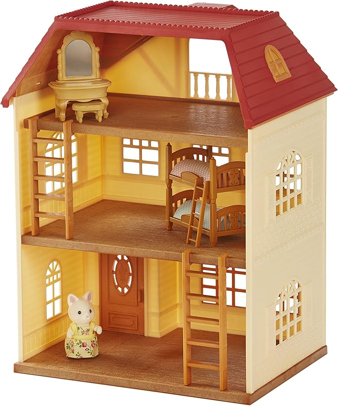 SYLVANIAN FAMILIES Maison aux 3 Histoires: Amazon.fr: Jeux et Jouets