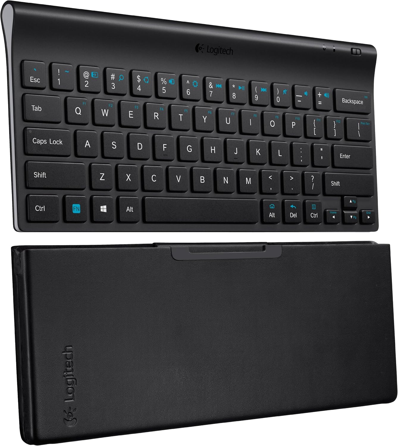 Amazon ロジテックh Bluetooth 英語キー配列 キーボード For Windows 8 Windows Rt And Android タブレット用 Logitech パソコン用キーボード 通販