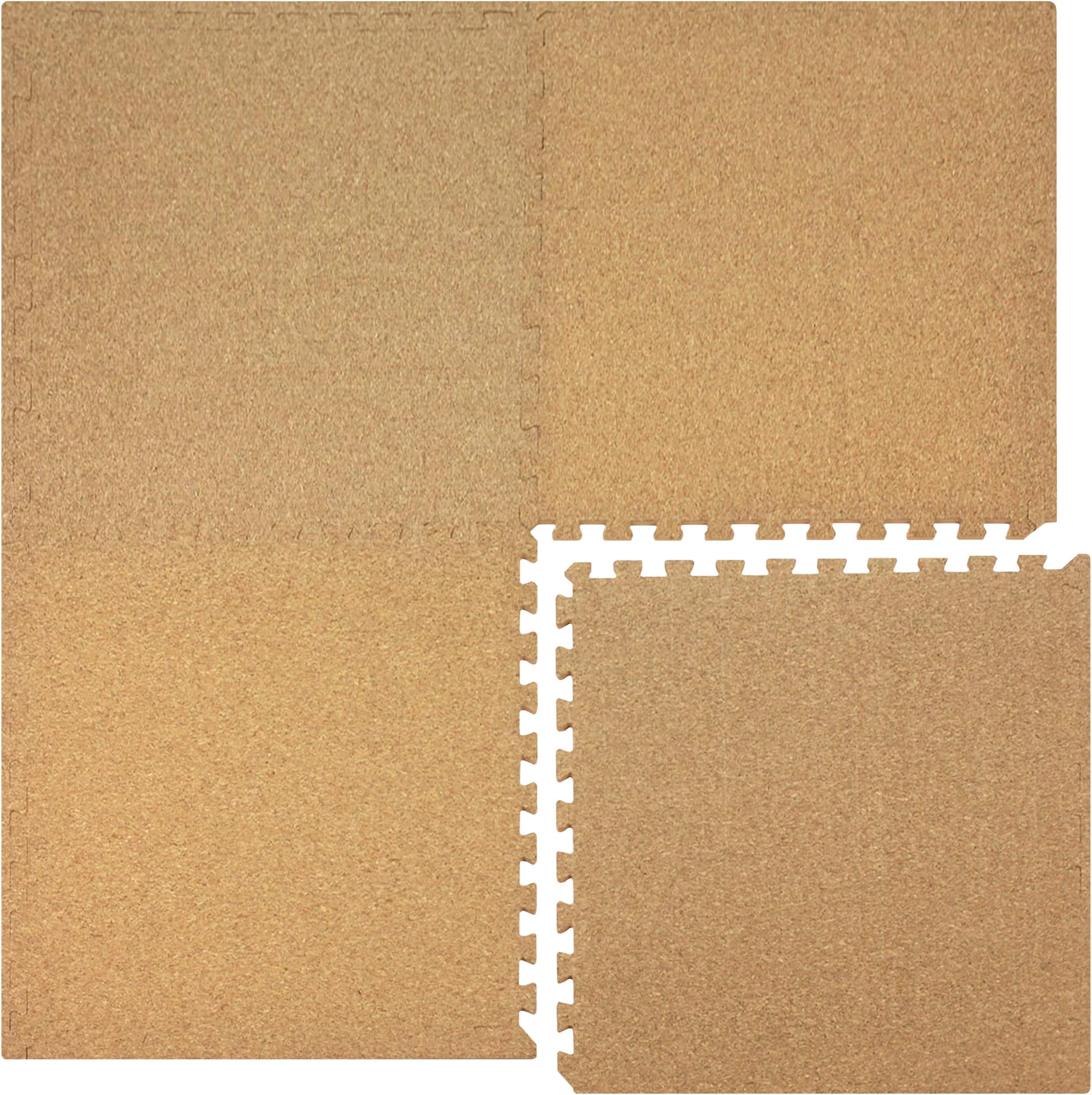 Cork Tiles Floor Mats With EVA Foam Base (FED21507)
