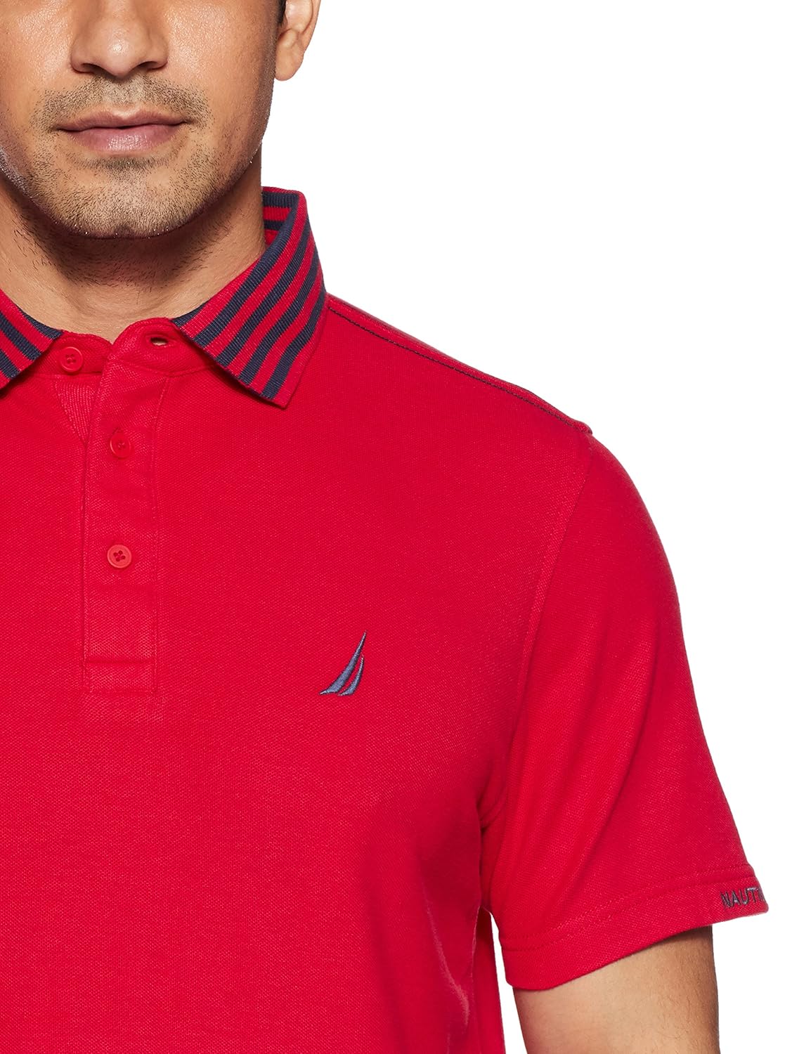 nautica men's solid slim fit t-shirt