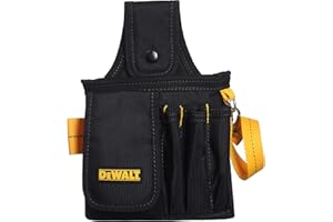Custom Leathercraft DEWALT DG5101 Small Technician's Pouch, Black