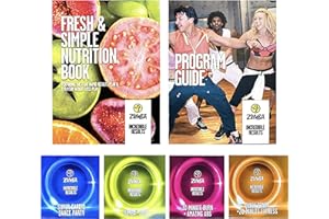 ZUMBA Incredible Results Weight-Loss Dance Workout DVDs and Guides Value Pack
