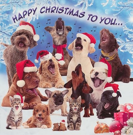 dogs barking christmas songs
