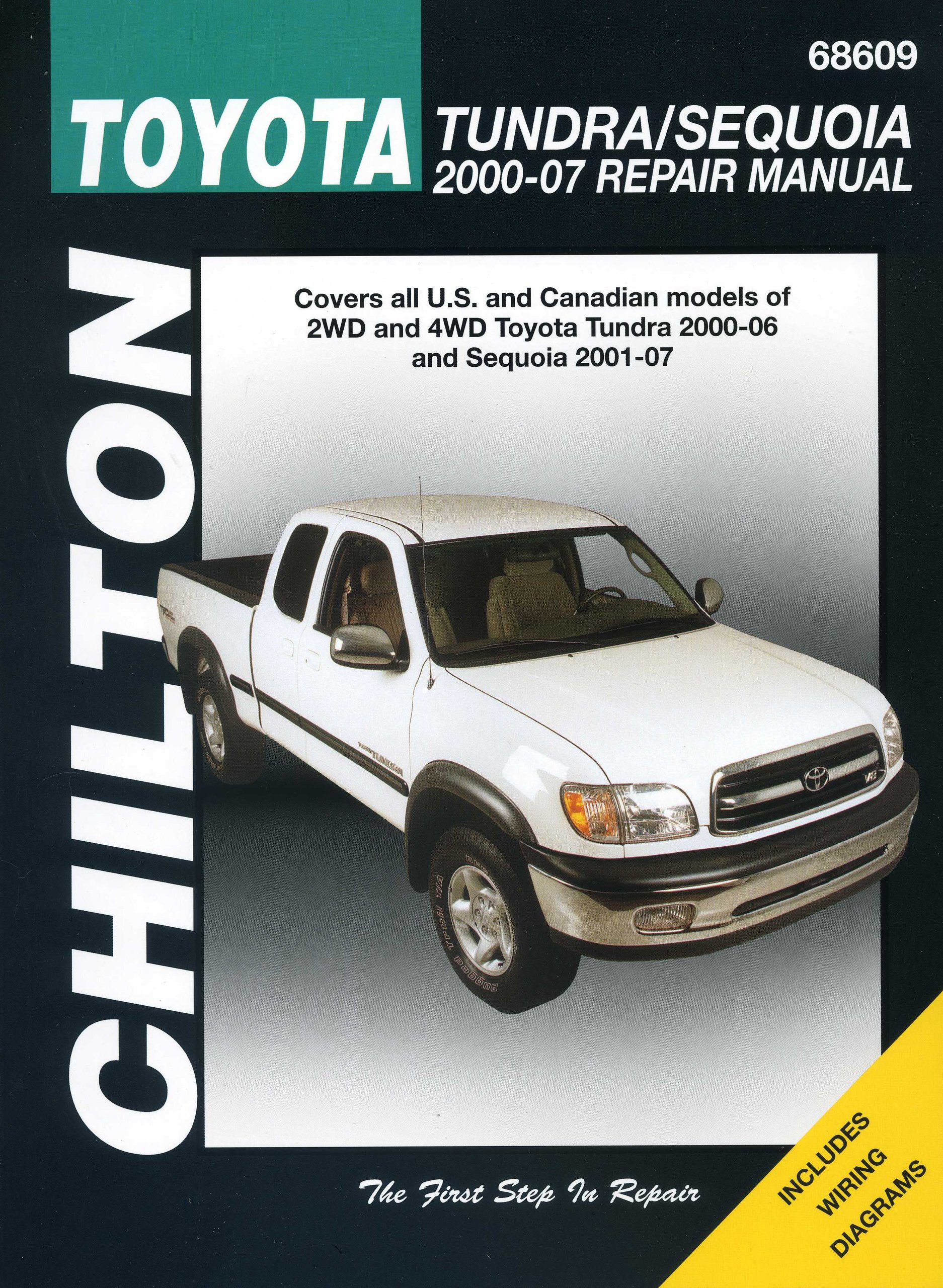 Buy Toyota Tundra/Sequoia 2000-07 (Chilton) (Chilton's Total Car Care Repair  Manual) Book Online at Low Prices in India | Toyota Tundra/Sequoia 2000-07  ...