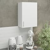 JD Greta 500mm White Matt Kitchen Wall Cabinet Modern Storage Unit view 2