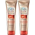 L'Oreal Paris EverSleek Keratin Caring Conditioner, with Sunflower Oil, 2 Count (8.5 Fl; Oz each)