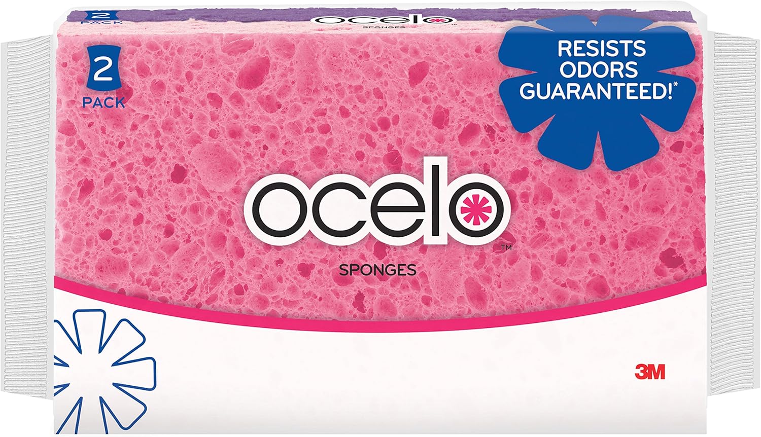 ocelo 7224T AntiBacterial Medium Sponge Home & Kitchen