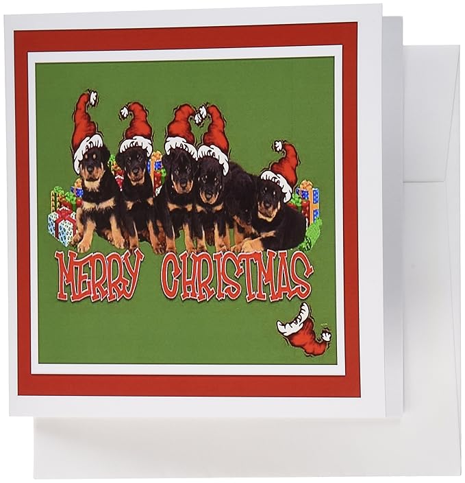 Rottweiler Christmas Cards 