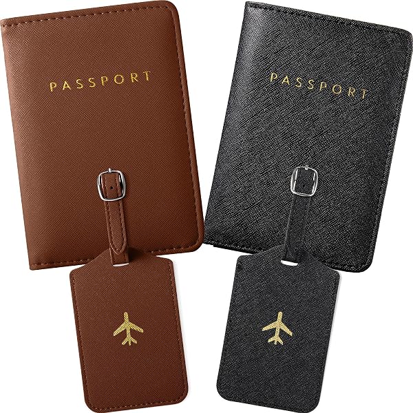 thumbnail interactive-video image 1 of 12 Pcs Women Passport Holder And Vaccine Card Combo With 1 of 1