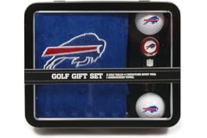 Team Golf NFL Gift Set Embroidered Golf Towel, 2 Golf Balls, & Divot Tool with Removable Double-Sided Magnetic Ball Marker