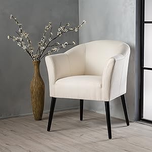 Christopher Knight Home 299469 Cosette Arm Chair, Beige