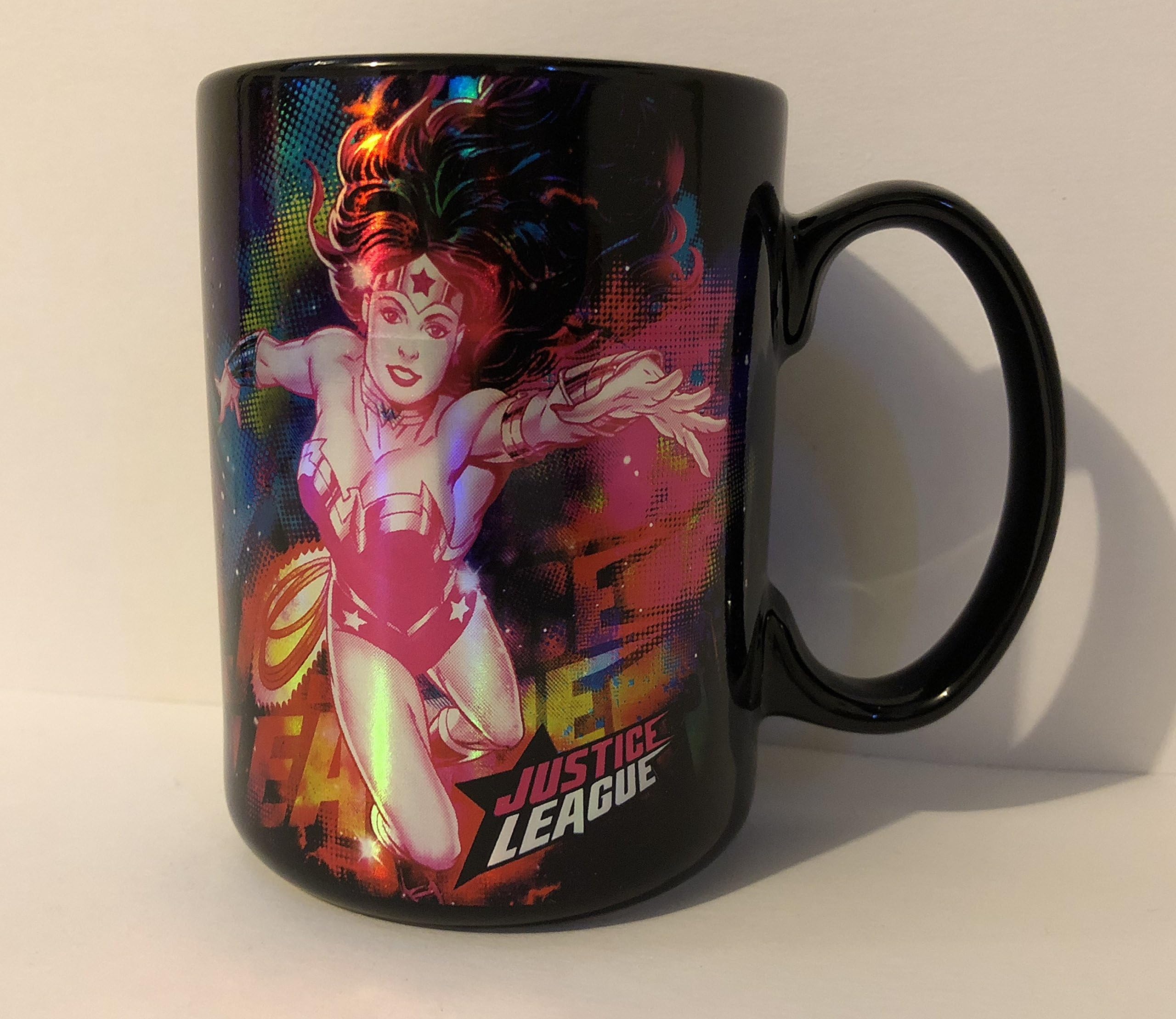 Six Flags Magic Mountain DC Comics Justice League Wonder Woman Mug