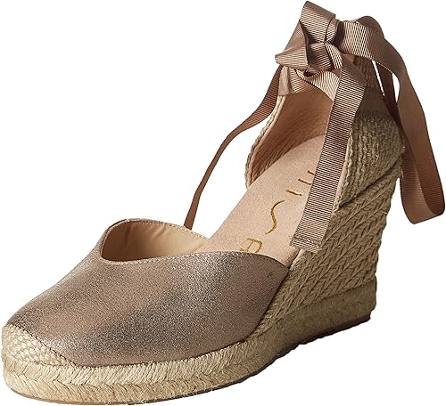 unisa espadrilles gold