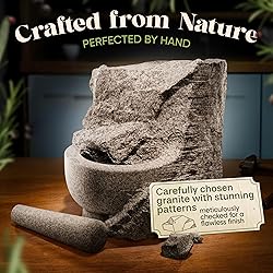 ChefSofi 1.5 Cup-Capacity Mortar and Pestle Set