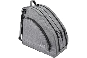 HMLIN OUTOOORS Roller Skate Bag - Adjustable Shoulder Strap, Large Capacity for Adults - Carry Inline/Figure/Quad/Roller Skate Accessories