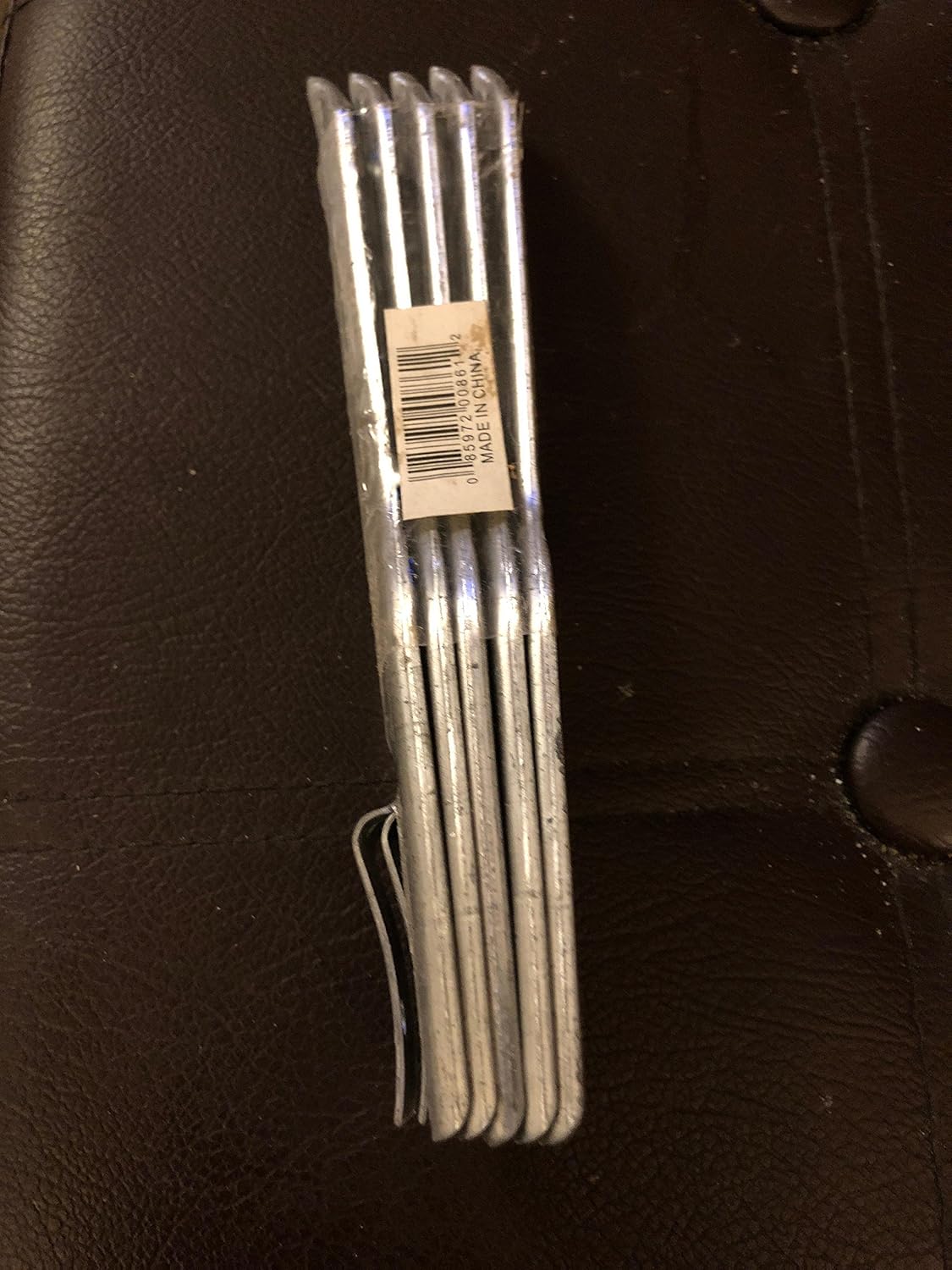 Blue Hawk 5Pack 7.5in Steel Edging Stake Garden & Outdoor