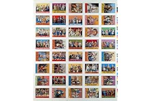 R. Crumb Pioneers of Country Music Original Vintage Uncut Card Set Proof Sheet