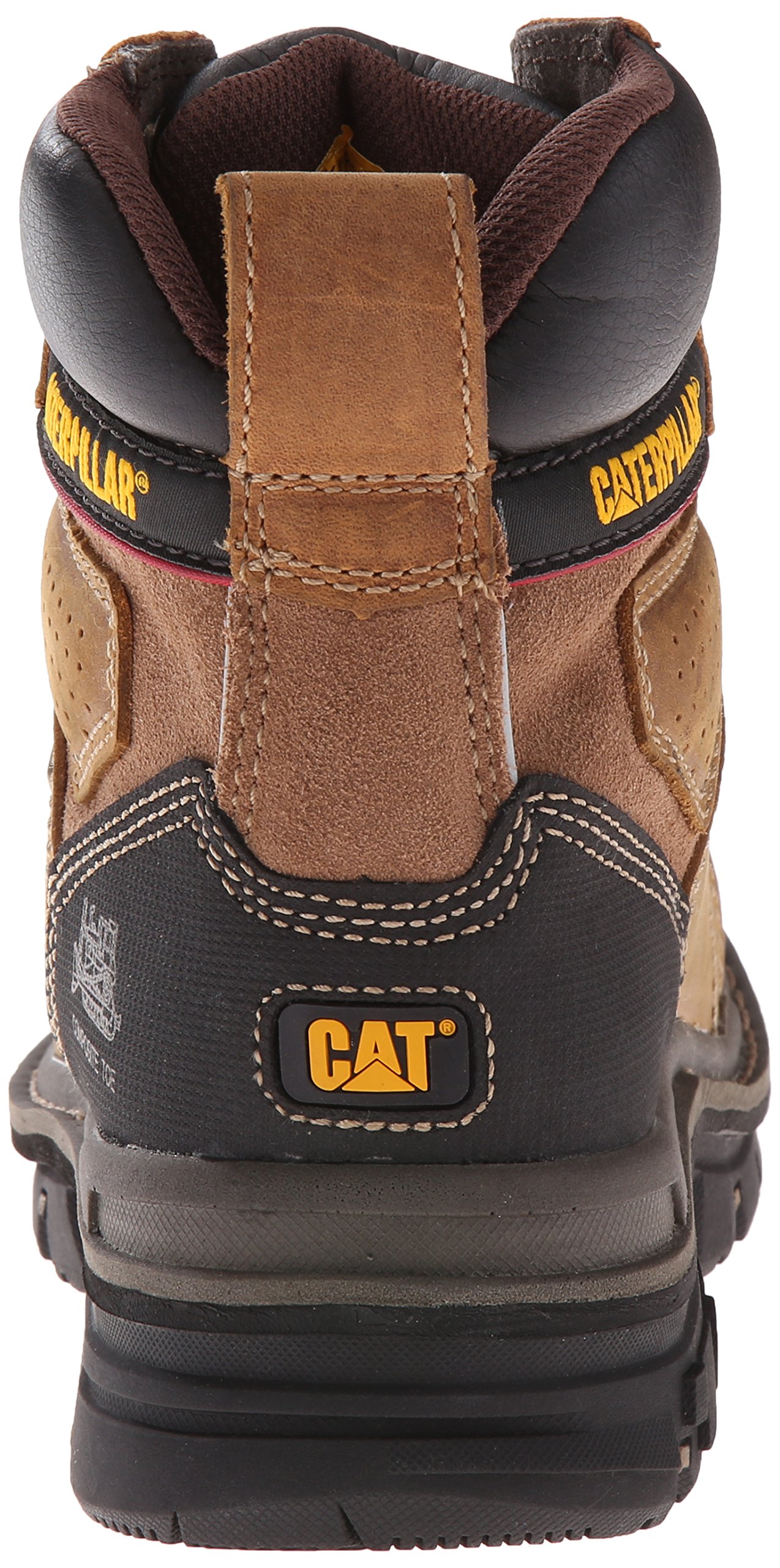 Caterpillar Men's Hauler 6 Inch Waterproof Comp Toe Work Boot, Dark