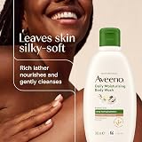 Aveeno Daily Moisturising Cocoa Butter Body Wash 300ml for Sensitive Skin view 6