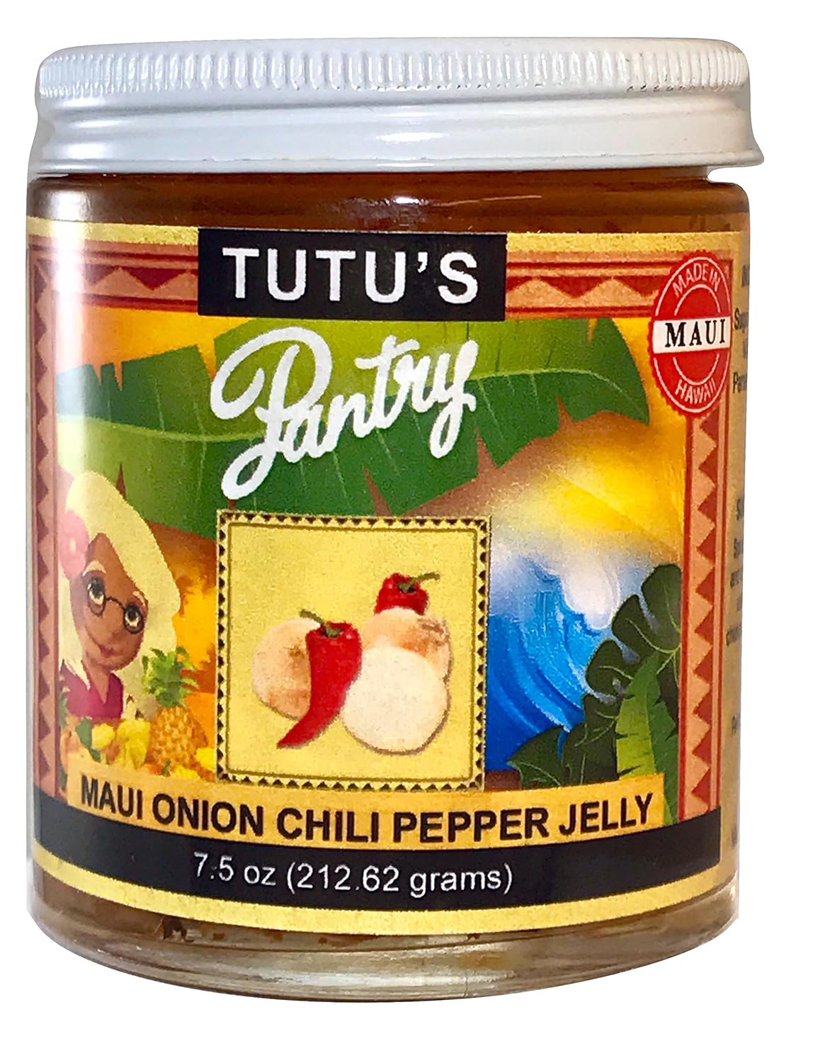 Amazon Com Tutu S Pantry Maui Hawaii Jelly Maui Onion Chili
