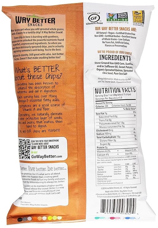 32 Tortilla Chips Nutrition Label Labels Design Ideas 2020