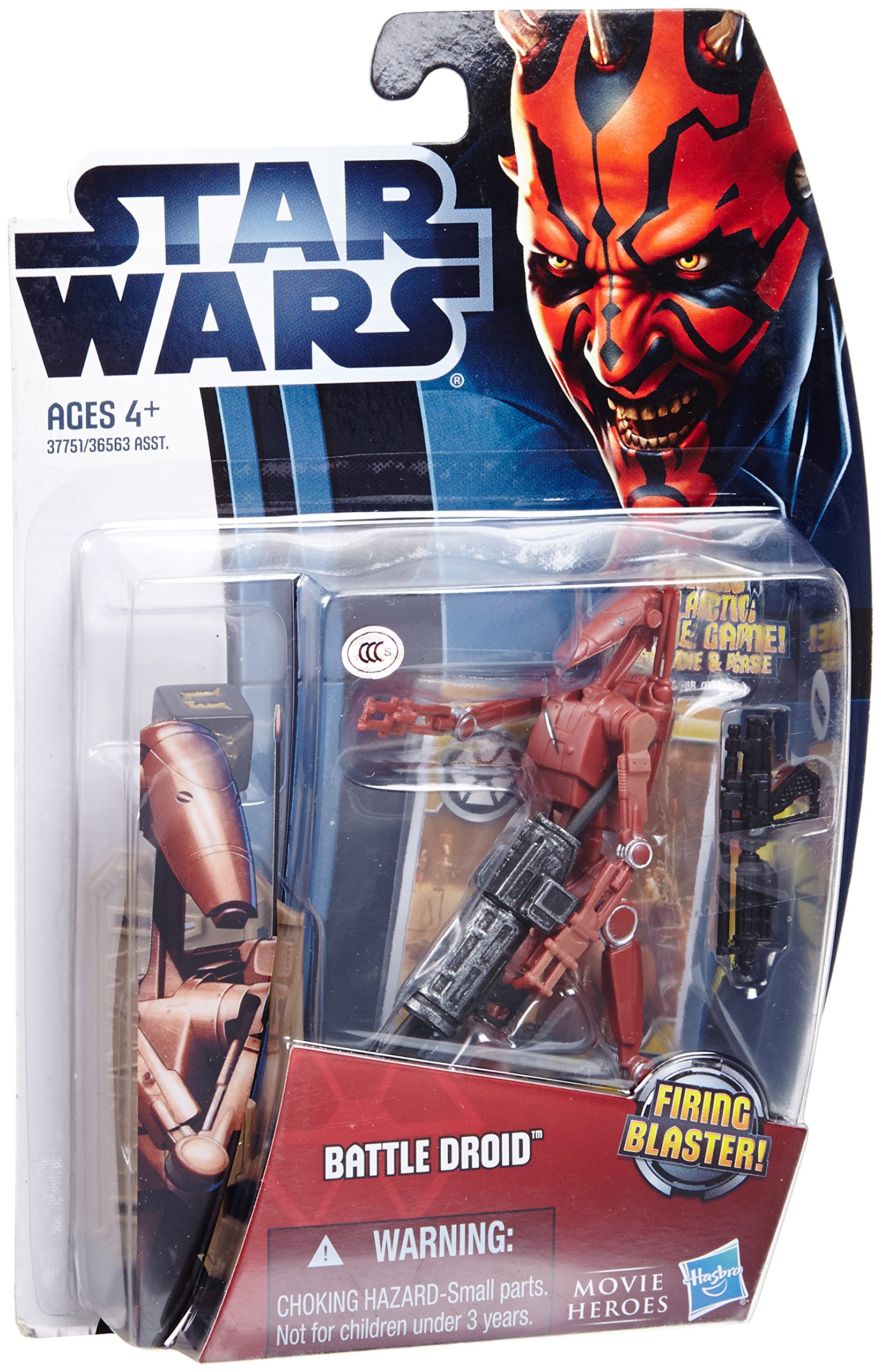 Star Wars Battle Droid MH04 Action Figure from Hasbro Movie Heroes