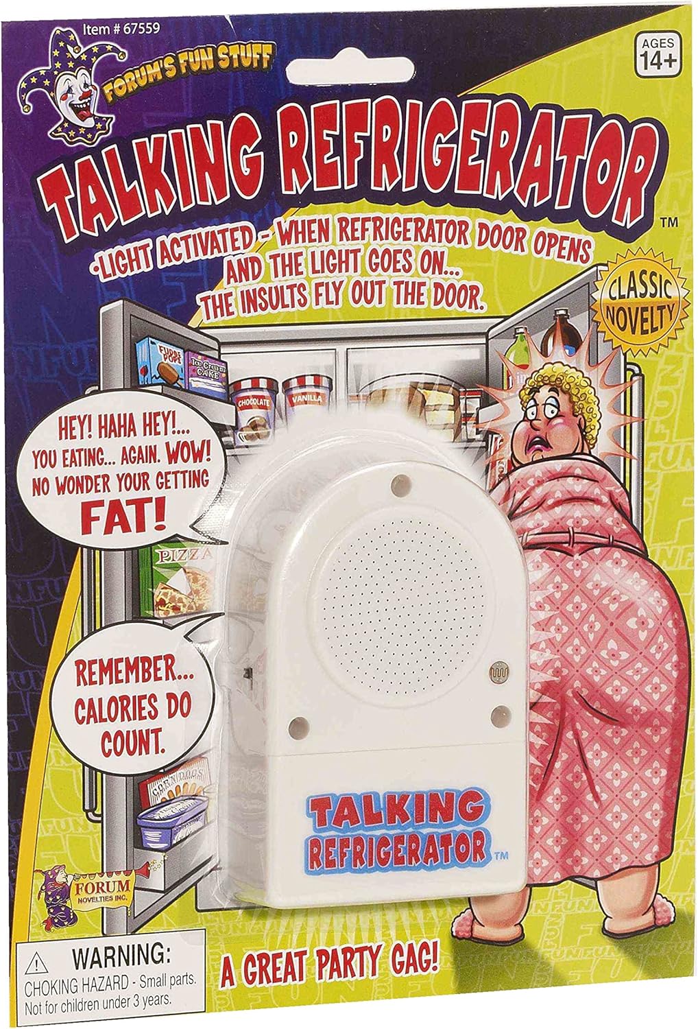 Forum Novelties Talking Refrigerator Gag, Gag Toys & Practical Jokes Amazon Canada