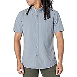 Goodthreads Men's Standard-Fit Short-Sleeve Seersucker Shirt