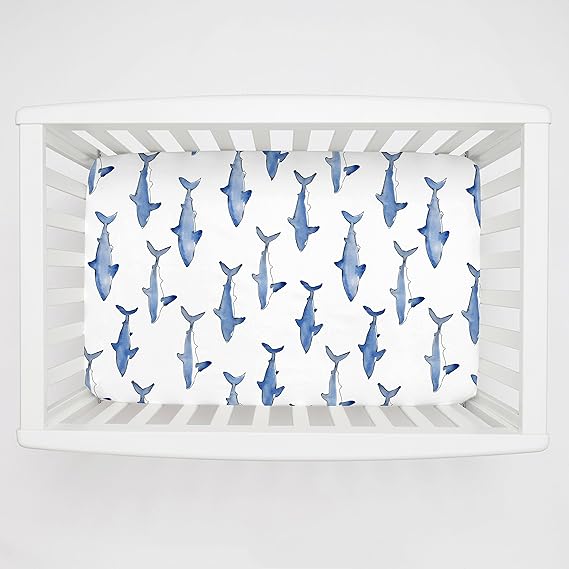 shark crib sheets