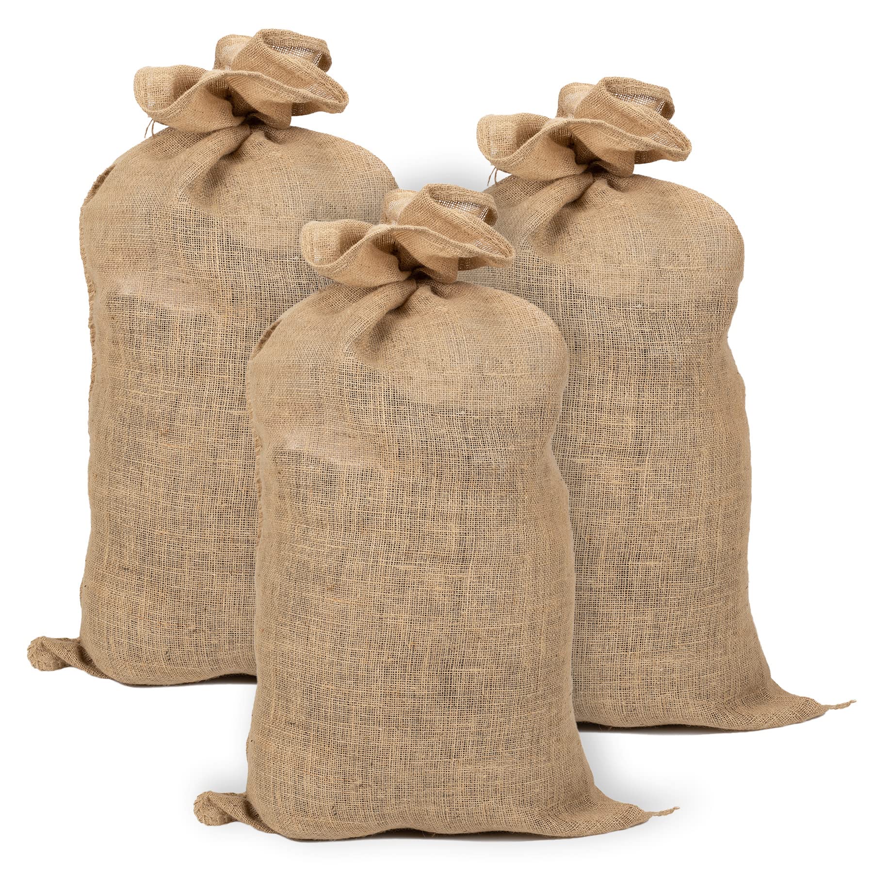 La Cordeline ACJN110L-L3 Set of 3 Natural Jute Bags 40 x 61 cm 215 g/m² 15 kg