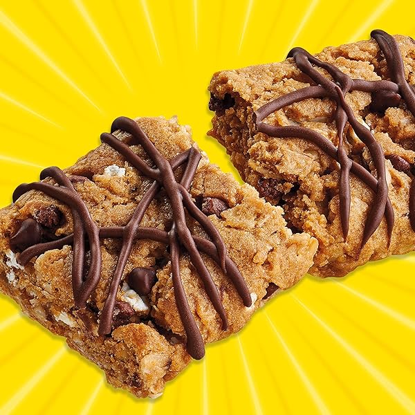 GOLDEN GRAHAMS S’MORES SOFT BAKED OAT BARS, CHEWY SNACK BARS, 6 CT