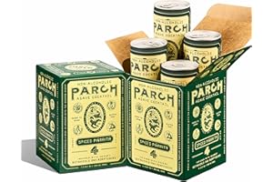 PARCH Spiced Piñarita Ready to Drink Agave Mocktail Infused with Desert Botanicals & Adaptogens — Plant Based, Gluten Free & Vegan Christmas Drinks Inspired by the Sonoran Desert (8.4 oz x 8 Pack)