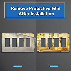 LIDER Quadruple Decorator Wall Plate, Impact