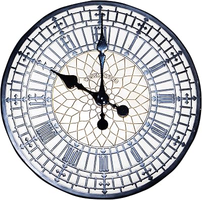 St Helens Big Ben Design 300mm Outdoor Clock - Weather Resistant
