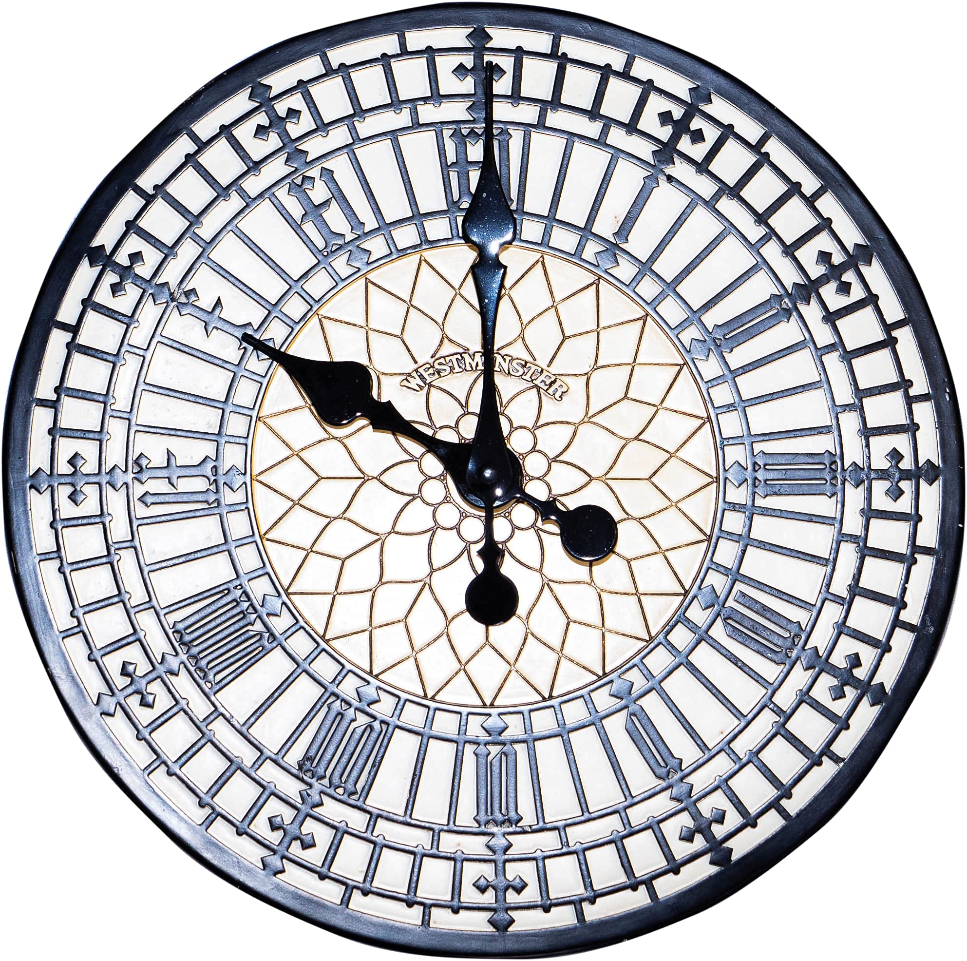 St Helens Home & Garden Big Ben Design Water Resistant Outdoor Clock 300mm / 12" - Sit back, relax and let time pass you by