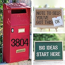 400PCS Large Vinyl Letter & Number Stickers – 2