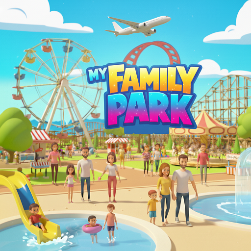 My Roadside Family Park Empire - Dream Public Theme Park Manager Games 2025