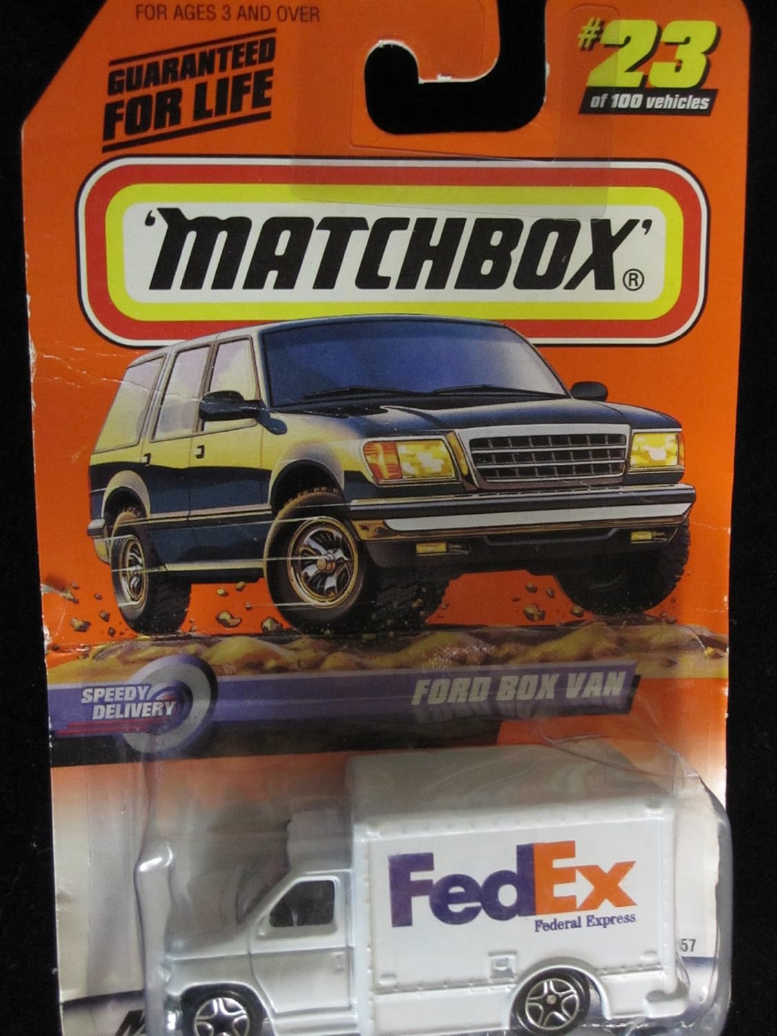matchbox series model a ford van