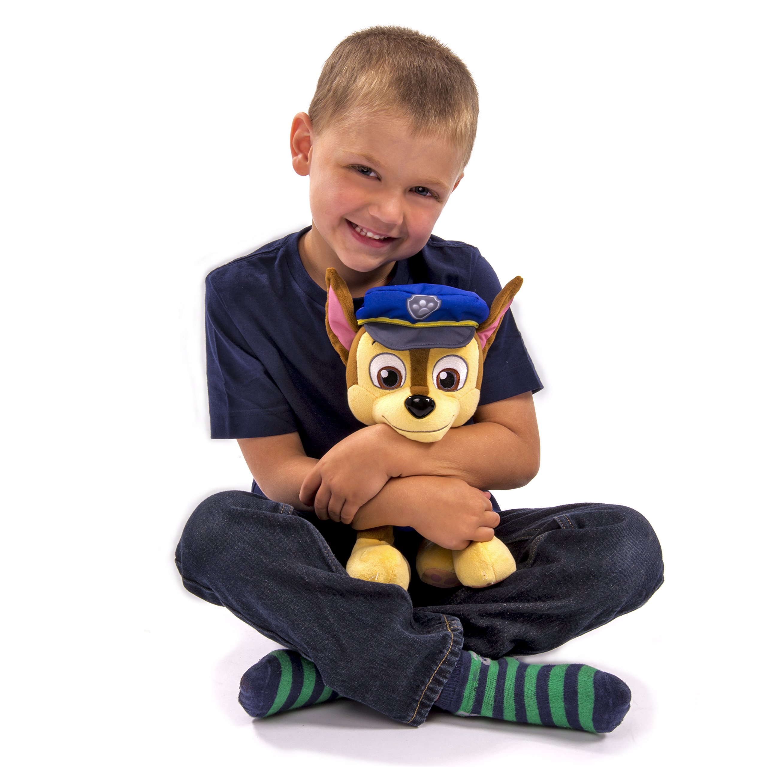 Paw Patrol Deluxe Lights and Sounds Plush Real Talking Chase Buy