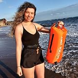 Ultra Dry Adventurer Swim Buoy Tow Float 28L Orange with Waterproof Phone Case view 7