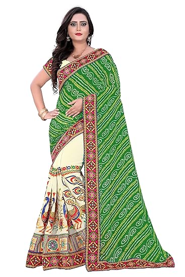 Amazon georgette saree below 500 Clearance