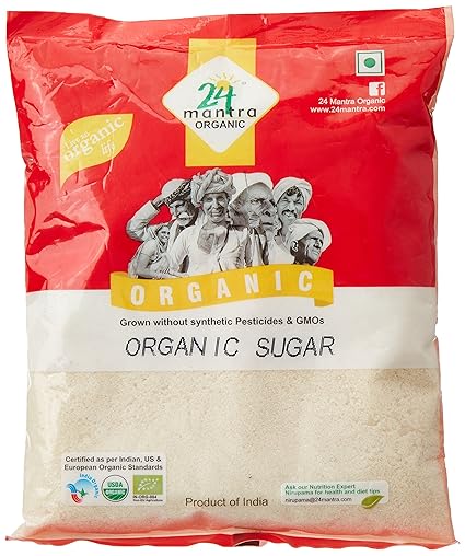 24 Mantra Organic Products Organic Sugar, 500g