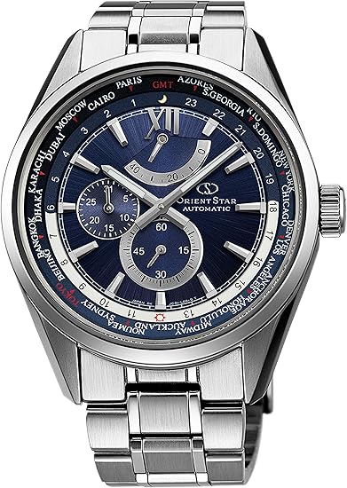Amazon オリエント Orient 腕時計 Orientstar オリエントスター ワールドタイム 機械式 自動巻き 手巻き付き ネイビー Wz0041jc メンズ メンズ腕時計 腕時計 通販