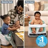 Ingenuity Baby Base 2-in-1 Seat Mist Booster Chair with Removable Tray view 2