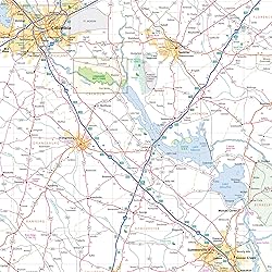 Rand McNally Easy to Read: South Carolina State Map