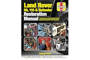 Land Rover 90, 110 and Defender Restoration Manual: The Step-By-Step Guide to the Entire Restoration Process