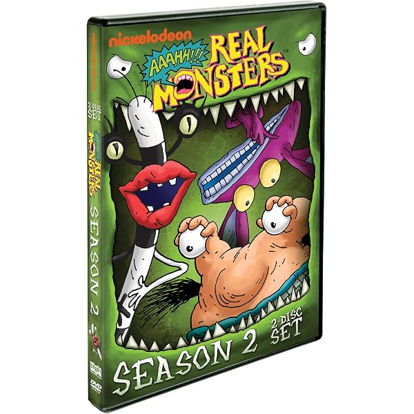 Amazon.com: Aaahh!!! Real Monsters: Season 1 [DVD] : Charlie Adler,  Christine Cavanaugh, Gregg Berger, Tim Curry, James Belushi, Gabor Csupo,  Peter Gaffney: Movies & TV