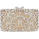 MOSSMON Luxury Crystal Clutch Women Rhinestone Evening Bag for Party and Wedding | Luxury, Crystal, Rhinestone, for Party, and Wedding