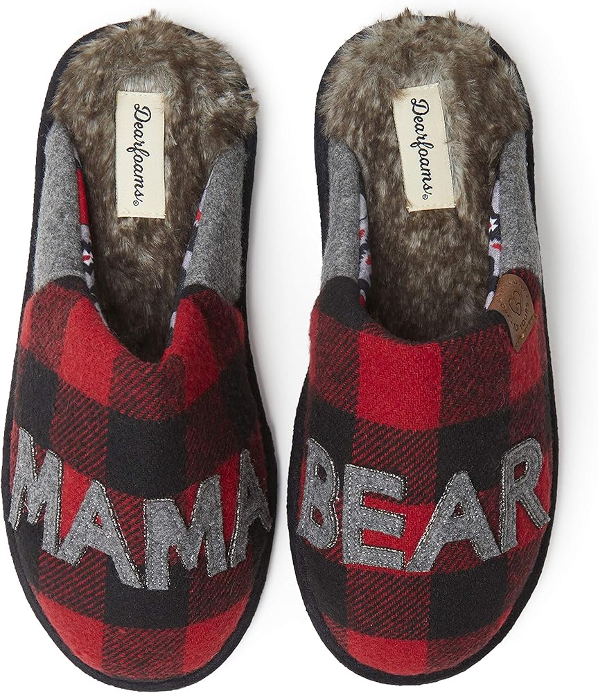 mama bear slippers